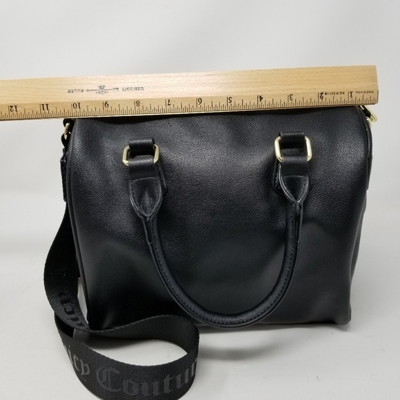 Juicy Couture Be Classic II Satchel Tic Tok Bag Logo Y2K  Crossbody 90s Coquette - Picture 9 of 16